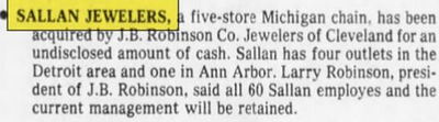Sallan Jewelers - Jan 1978 Buyout (newer photo)